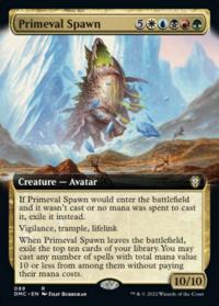 Primeval Spawn (Extended Art) - Commander: Dominaria United (Collector Cards)