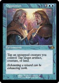 Opposition (290) (Retro Frame) - Dominaria Remastered (Collector Cards)
