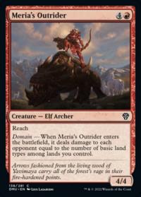 Meria's Outrider - Dominaria United