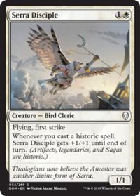 Serra Disciple - Dominaria
