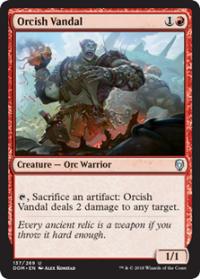 Orcish Vandal - Dominaria