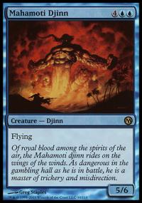 Mahamoti Djinn - Duels of the Planeswalkers