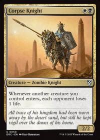 Corpse Knight - Commander: Aetherdrift