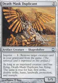 Death-Mask Duplicant - Darksteel