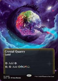 Crystal Quarry (055) (Poster) - Edge of Eternities: Stellar Sights