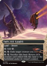 Endless Sands (105) (Galaxy Foil) - Edge of Eternities: Stellar Sights