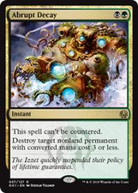 Abrupt Decay - Guild Kits: Guilds of Ravnica