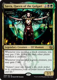 Savra, Queen of the Golgari - Guild Kits: Guilds of Ravnica