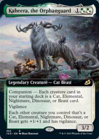 Kaheera, the Orphanguard (Extended Art) - Ikoria (Collector Cards)