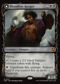 Bloodline Keeper (327) (Showcase) - Innistrad Remastered (Collector Cards)