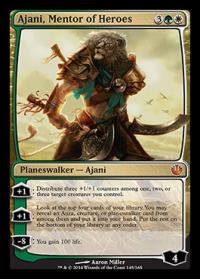 Ajani, Mentor of Heroes - Journey Into Nyx