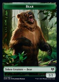 Bear Token - Kaldheim