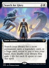 Search for Glory (Extended Art) - Kaldheim (Collector Cards)
