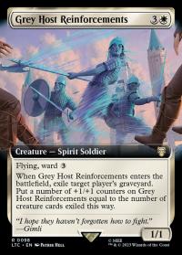 Grey Host Reinforcements (0098) (Extended Art) - Commander: Tales of Middle-earth (Collector Cards)
