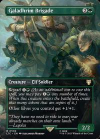 Galadhrim Brigade (0502) - The Lord of the Rings: Tales of Middle-earth (Holiday Scene Cards)