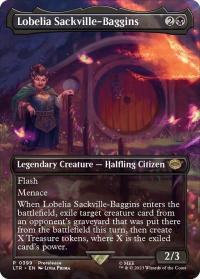 Lobelia Sackville-Baggins (0399) (LTR Prerelease) - The Lord of the Rings: Tales of Middle-earth (Collector Cards)