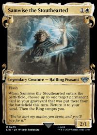 Samwise the Stouthearted (0479) (Showcase Scrolls) - The Lord of the Rings: Tales of Middle-earth (Collector Cards)