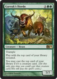 Garruk's Horde - Magic 2014