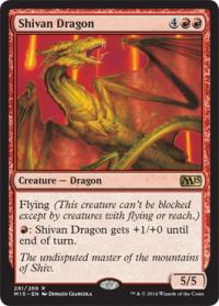 Shivan Dragon - Magic 2015