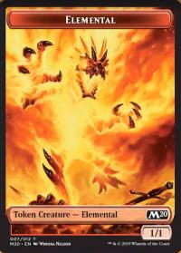 Elemental Token - Core Set 2020
