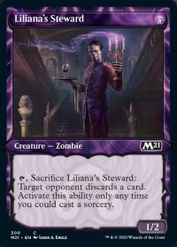 Liliana's Steward (Showcase) - Core Set 2021 (Collector Cards)