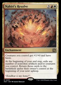 Nahiri's Resolve - March of the Machine: Aftermath