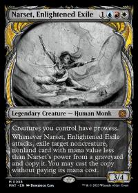 Narset, Enlightened Exile (088) (Showcase) - March of the Machine: Aftermath (Collector Cards)
