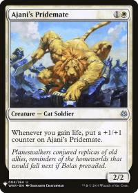 Ajani's Pridemate - Planeswalker Symbol