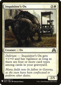 Inquisitor's Ox - Planeswalker Symbol