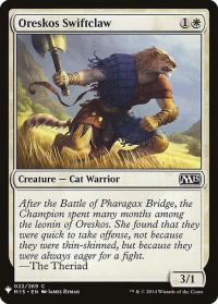 Oreskos Swiftclaw - Planeswalker Symbol
