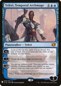 Teferi, Temporal Archmage - Planeswalker Symbol