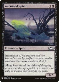 Accursed Spirit - Planeswalker Symbol