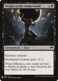 Weight of the Underworld - Planeswalker Symbol
