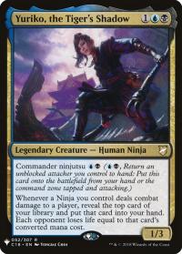 Yuriko, the Tiger's Shadow - Planeswalker Symbol