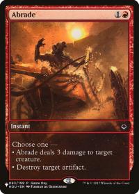 Abrade (HOU) - Planeswalker Symbol