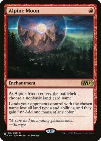 Alpine Moon - Planeswalker Symbol