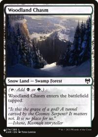 Woodland Chasm - Planeswalker Symbol