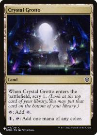 Crystal Grotto - Planeswalker Symbol