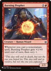 Burning Prophet - Planeswalker Symbol