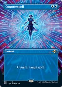 Counterspell (308) (Borderless) - Modern Horizons 2 (Variants)