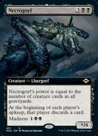 Necrogoyf (451) (Extended Art) - Modern Horizons 2 (Variants)