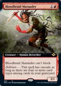 Bloodbraid Marauder (454) (Extended Art) - Modern Horizons 2 (Variants)