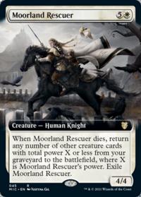 Moorland Rescuer (Extended Art) - Commander: Midnight Hunt (Collector Cards)