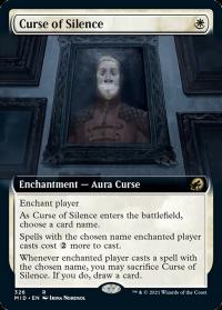Curse of Silence (Extended Art) - Innistrad: Midnight Hunt (Collector Cards)