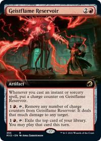 Geistflame Reservoir (Extended Art) - Innistrad: Midnight Hunt (Collector Cards)