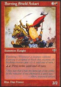 Burning Shield Askari - Mirage