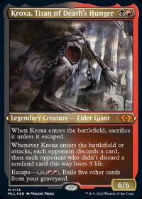 Kroxa, Titan of Death's Hunger (114) (Foil Etched) - Multiverse Legends (Collector Cards)