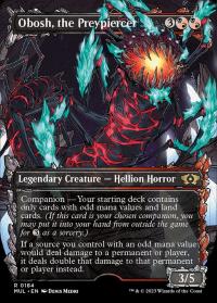 Obosh, the Preypiercer (184) (Halo Foil) - Multiverse Legends (Collector Cards)