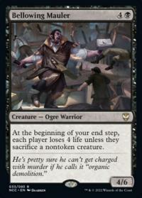 Bellowing Mauler - Commander: New Capenna