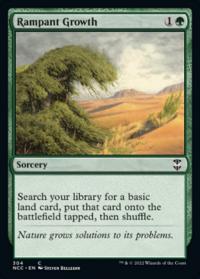Rampant Growth - Commander: New Capenna